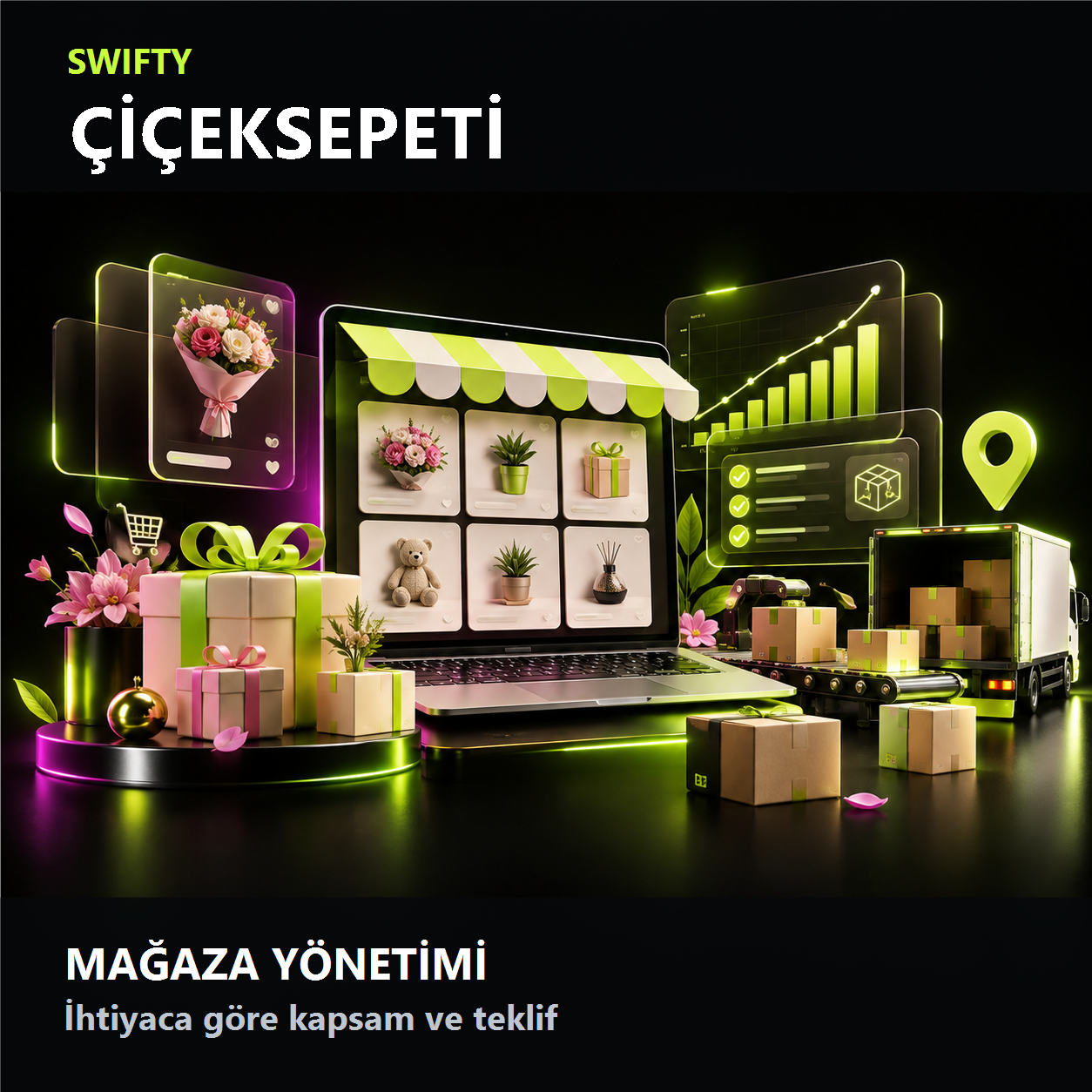 ÇiçekSepeti store management package